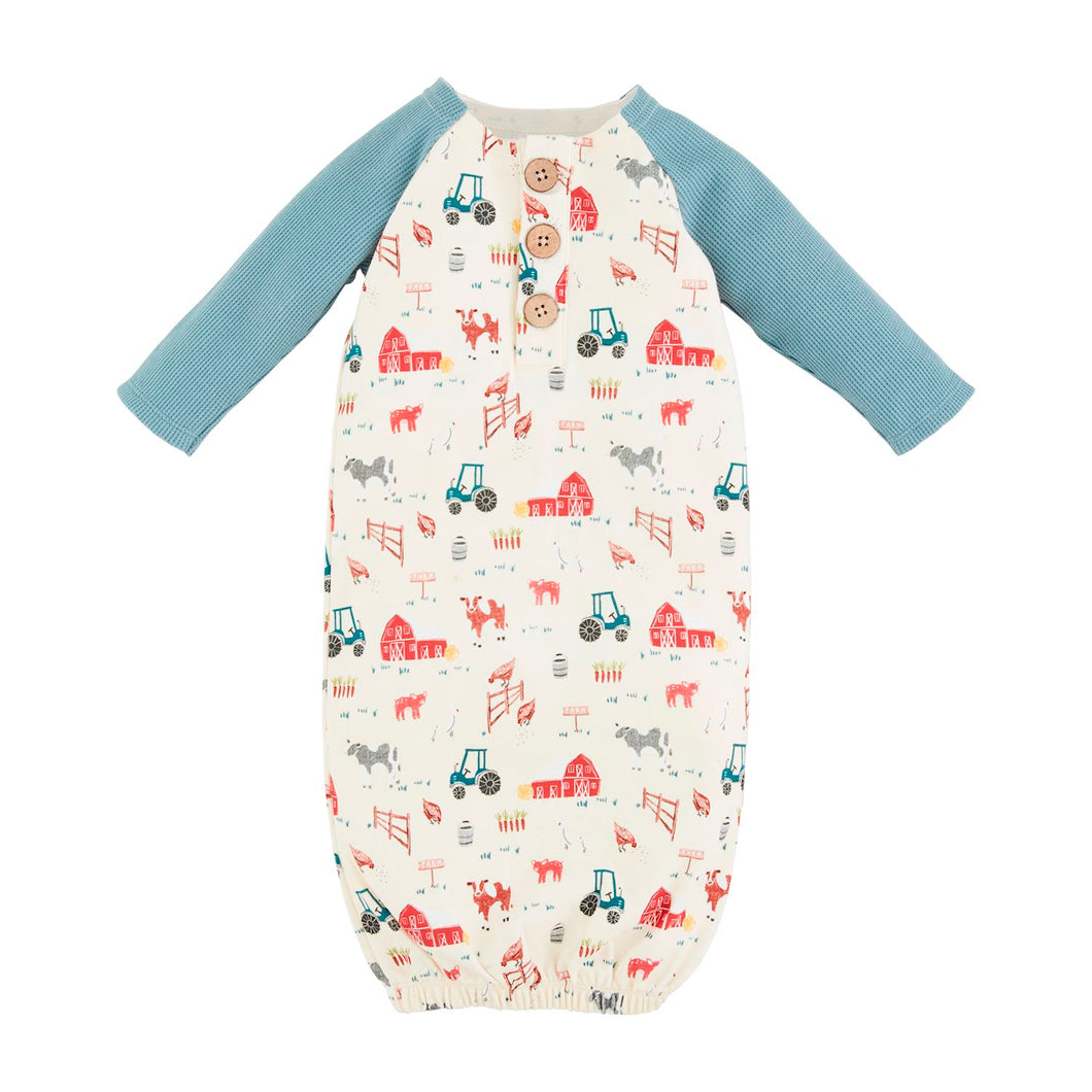 Farm Print Take Me Home 0-3 M