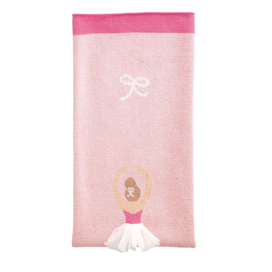 Knit Ballerina Blanket