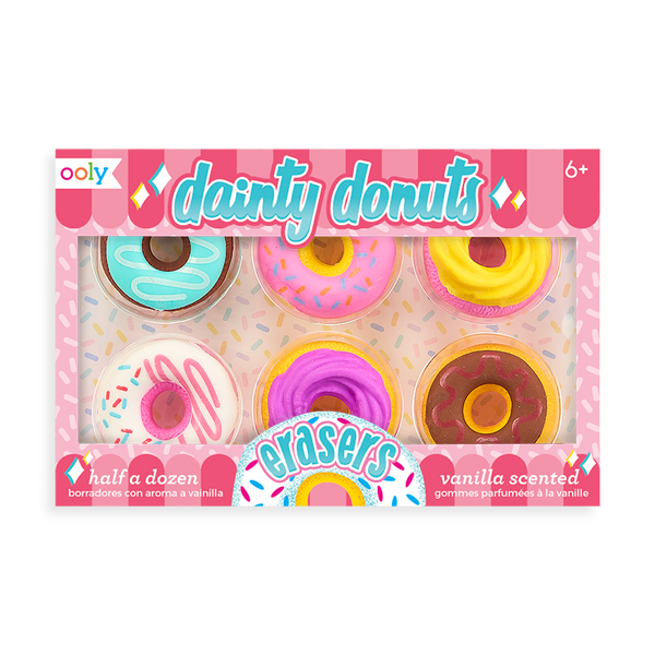 Dainty Donut Erasers