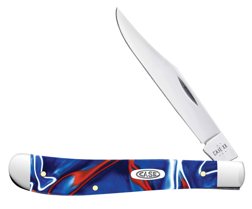 Case Patriotic Kirinite Smooth Slimline Trapper