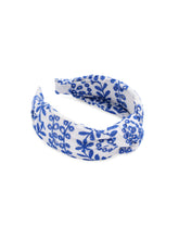 Load image into Gallery viewer, Athena Knotted Headband Blue
