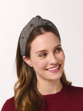 Load image into Gallery viewer, Tweed Bow Hedband
