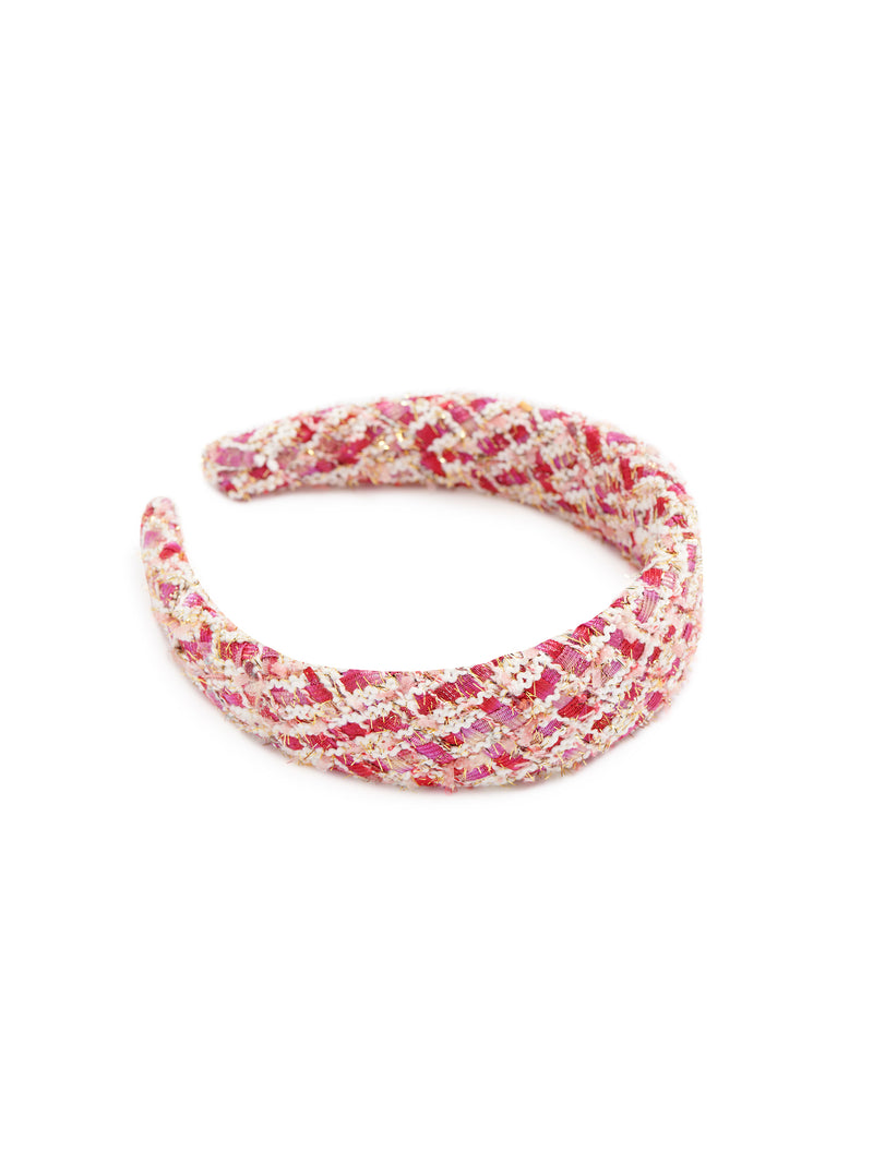 Wine Textured Woven Headband