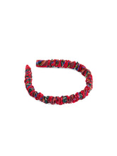 Load image into Gallery viewer, Plaid Scrunch Headband
