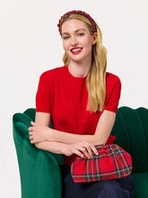 Load image into Gallery viewer, Plaid Scrunch Headband
