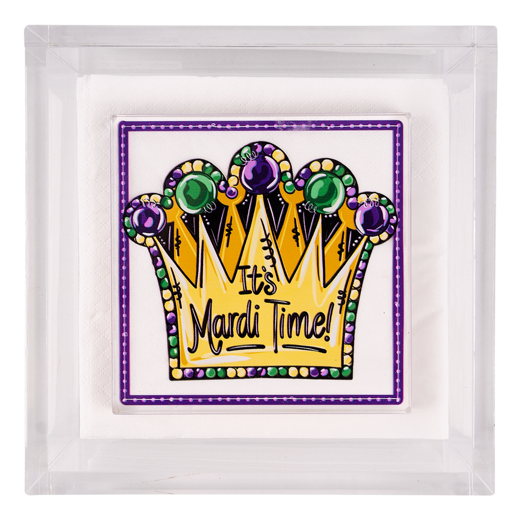Mardi Time Crown Napkin Weight