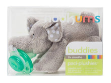 Load image into Gallery viewer, Nookums Paci-Plushies Buddies – Ella Elephant
