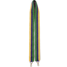 Load image into Gallery viewer, Mardi Gras Stripe Beaded Purse Strap
