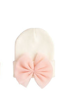 Load image into Gallery viewer, Baby Bow Knit Hat
