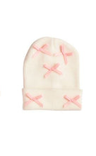 Load image into Gallery viewer, Baby Bow Knit Hat

