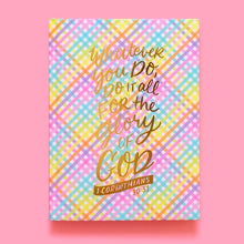 Load image into Gallery viewer, Notebook - Bible Verse - Colorful Weave
