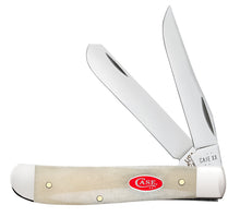Load image into Gallery viewer, Case Natural Bone Smooth Mini Trapper Knife
