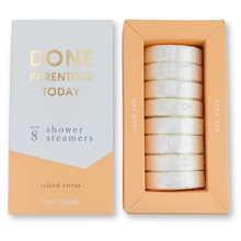 Load image into Gallery viewer, Done Parenting Today Shower Steamers - Island Citrus
