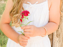 Load image into Gallery viewer, Classic Silver Bangle Bracelets for Babies, Kids or Women: Medium 1-5 Years
