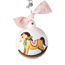 Load image into Gallery viewer, Pink Baby&#39;s 1st Rocking Horse Ornament
