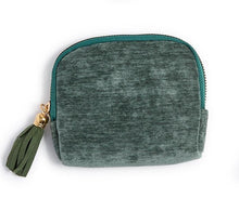 Load image into Gallery viewer, Velvet Pouch with Organizers
