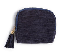 Load image into Gallery viewer, Velvet Pouch with Organizers
