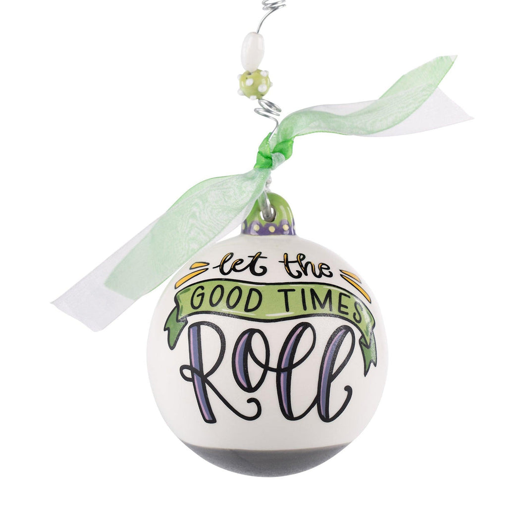 Good Times Roll Truck Ornament
