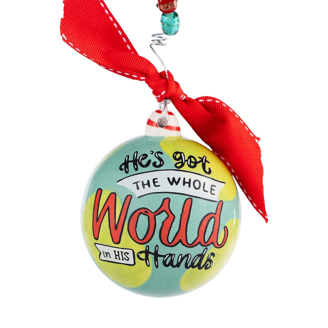 The Whole World in His Hands Ornament