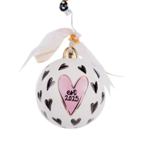 Load image into Gallery viewer, Merry and Married Heart Ornament
