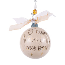 Load image into Gallery viewer, Glory Haus Angel Oh Holy Night Ornament
