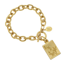 Load image into Gallery viewer, Susan Shaw Bird Bam Mahjong Toggle Bracelet
