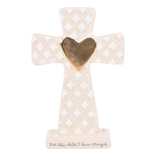 Load image into Gallery viewer, For This Child I Have Prayed Netural Standing Cross
