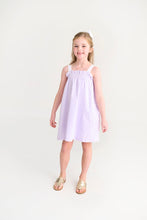 Load image into Gallery viewer, Beaufort Bonnet Laineys Little Dress Laudedale Lavender Gingham/Worth Ave White
