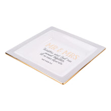 Load image into Gallery viewer, Mr. &amp; Mrs. Joined Together Trinket Tray
