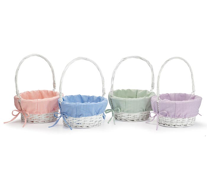 Easter Basket Willow Spring Color Removable Cover