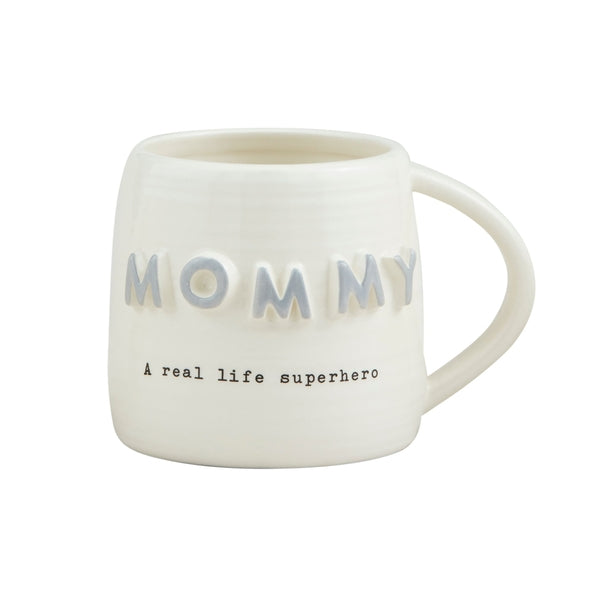 Gray Mommy Letter Mug