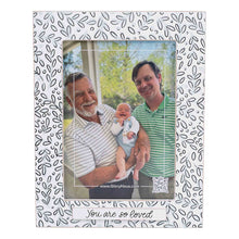 Load image into Gallery viewer, You Are Loved Blue White Frame
