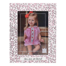 Load image into Gallery viewer, You Are Loved Pink White Frame
