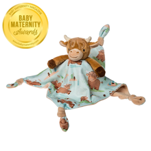 Load image into Gallery viewer, Mary Meyer Hetty Highland Cow Blanket
