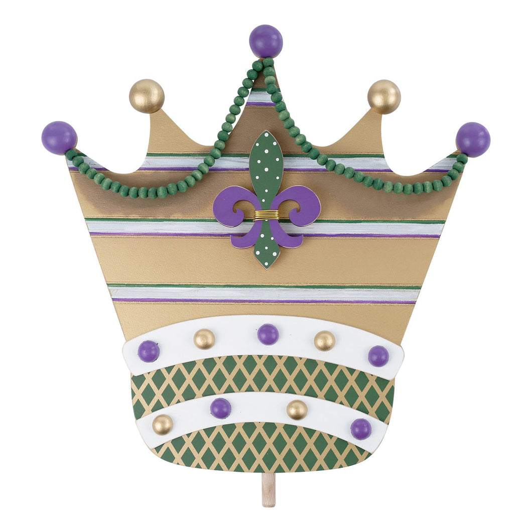 Mardi Gras Crown Topper