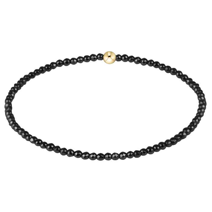 Enewton Extends Faceted Hematite 2mm Beaded Bracelet