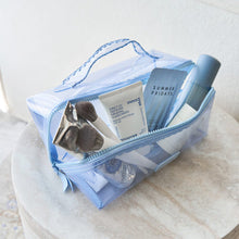 Load image into Gallery viewer, Case-Mate Jelly Cosmetic Bag - Carolina Blue
