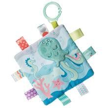 Load image into Gallery viewer, Mary Meyer Sleepy Sea Crinkle Me Taggies
