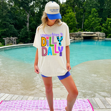 Load image into Gallery viewer, Literally Born to Dilly Dally Tee: Adult
