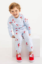 Load image into Gallery viewer, Beaufort Bonnet Dear Santa Buckhead Blue Stripe Cassidy Comfy Crewneck Boys
