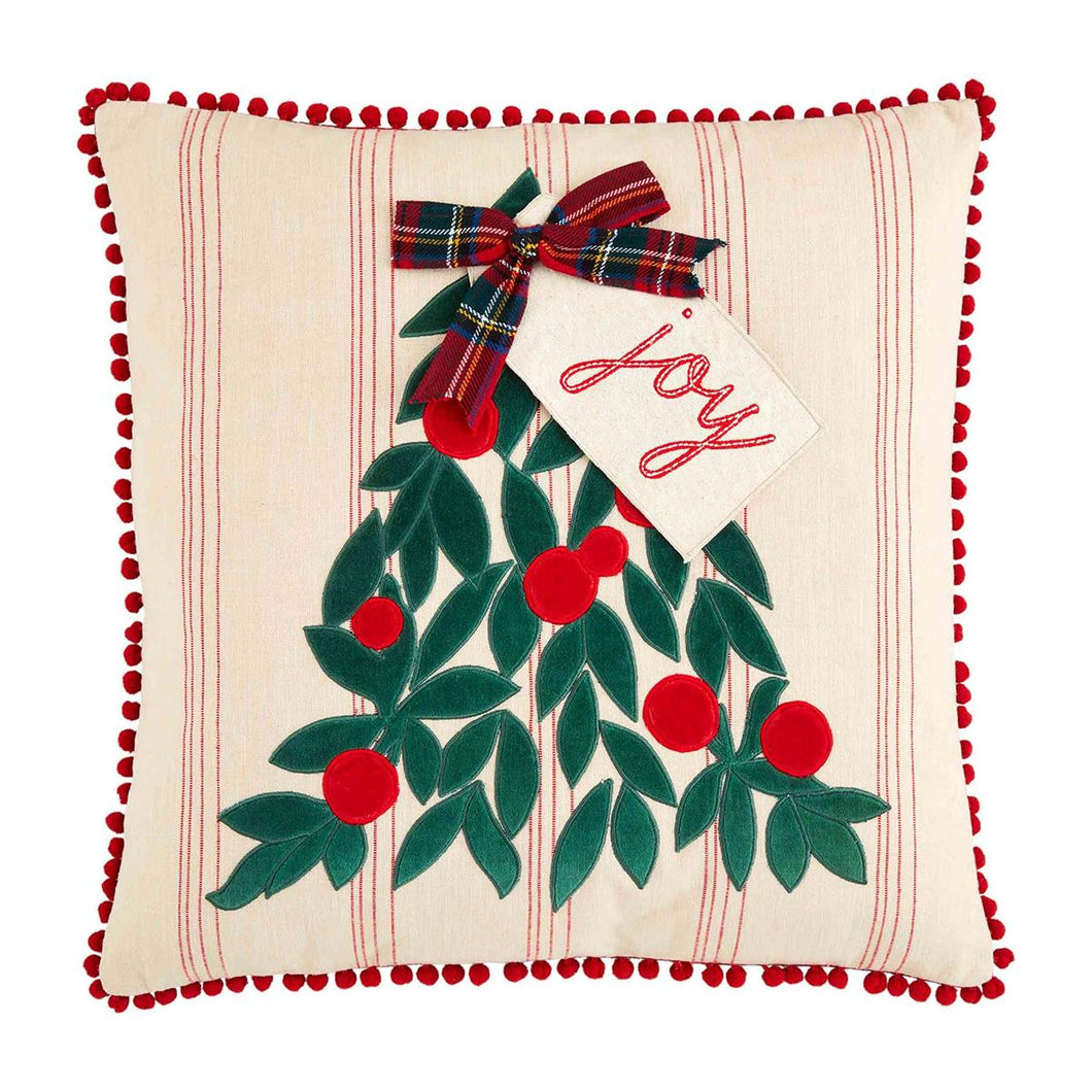 Velvet Applique Pillow