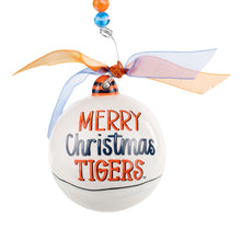 Load image into Gallery viewer, Merry Christmas Auburn Santa Ornament
