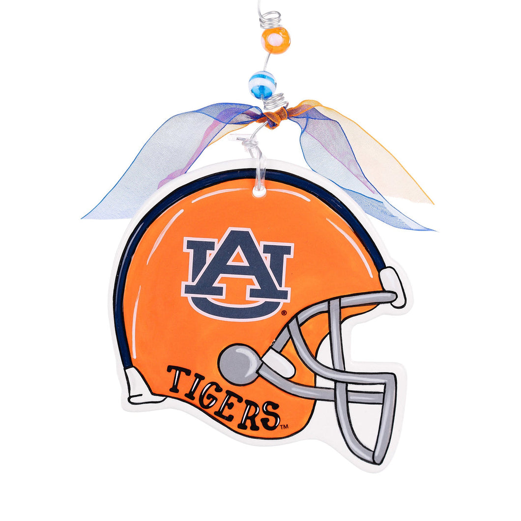 Auburn Helmet Flat Ornament