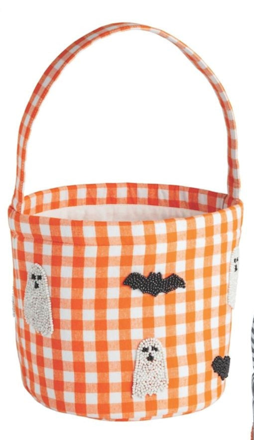 Ghost Beaded Halloween Bucket