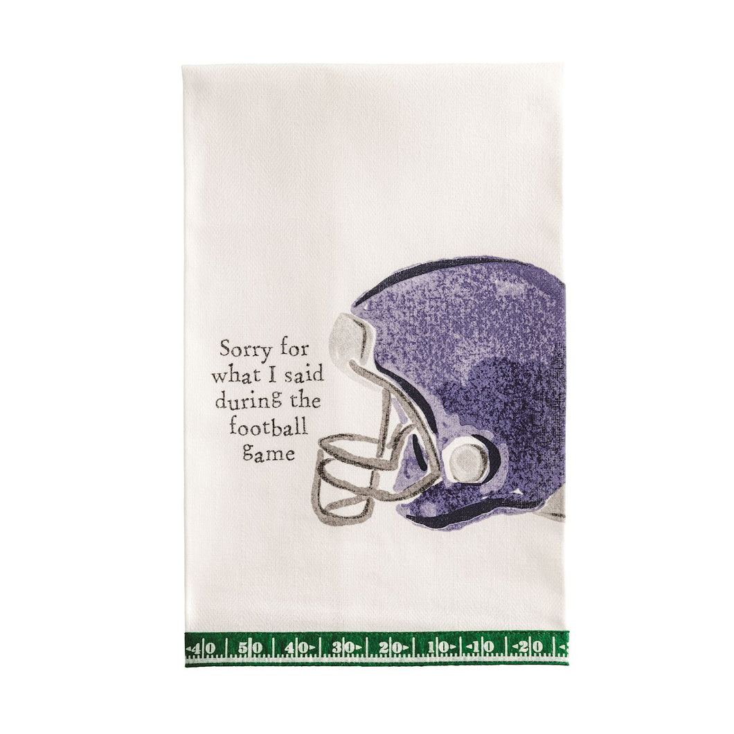 Sorry for Tailgate Towel