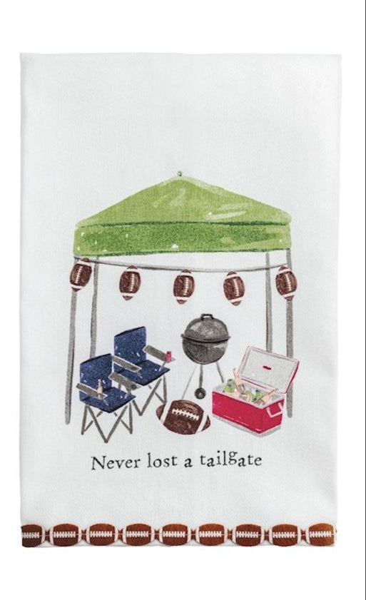Never Lost Tailgate Towel