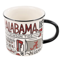 Load image into Gallery viewer, Alabama Collage Campfire Mug
