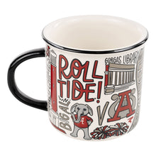 Load image into Gallery viewer, Alabama Collage Campfire Mug
