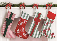 Load image into Gallery viewer, Red Bow Stocking Holder
