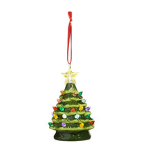 Load image into Gallery viewer, 5.25&quot; Vintage Lighted Tree Ornament
